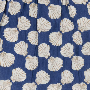 Mini Paloma Girl's Dress Shell Beach Navy