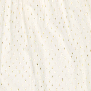 Mini Sandrine  Women's Dress Gold Dobby