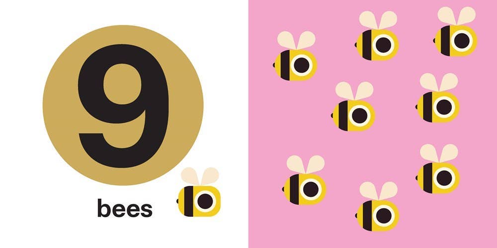 Spring Street Touch and Trace: Numbers baby book - Little Birdies Boutique