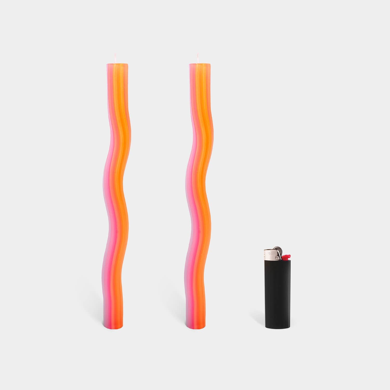 Wiggle Candles by Lex Pott - Orange (2 pack)