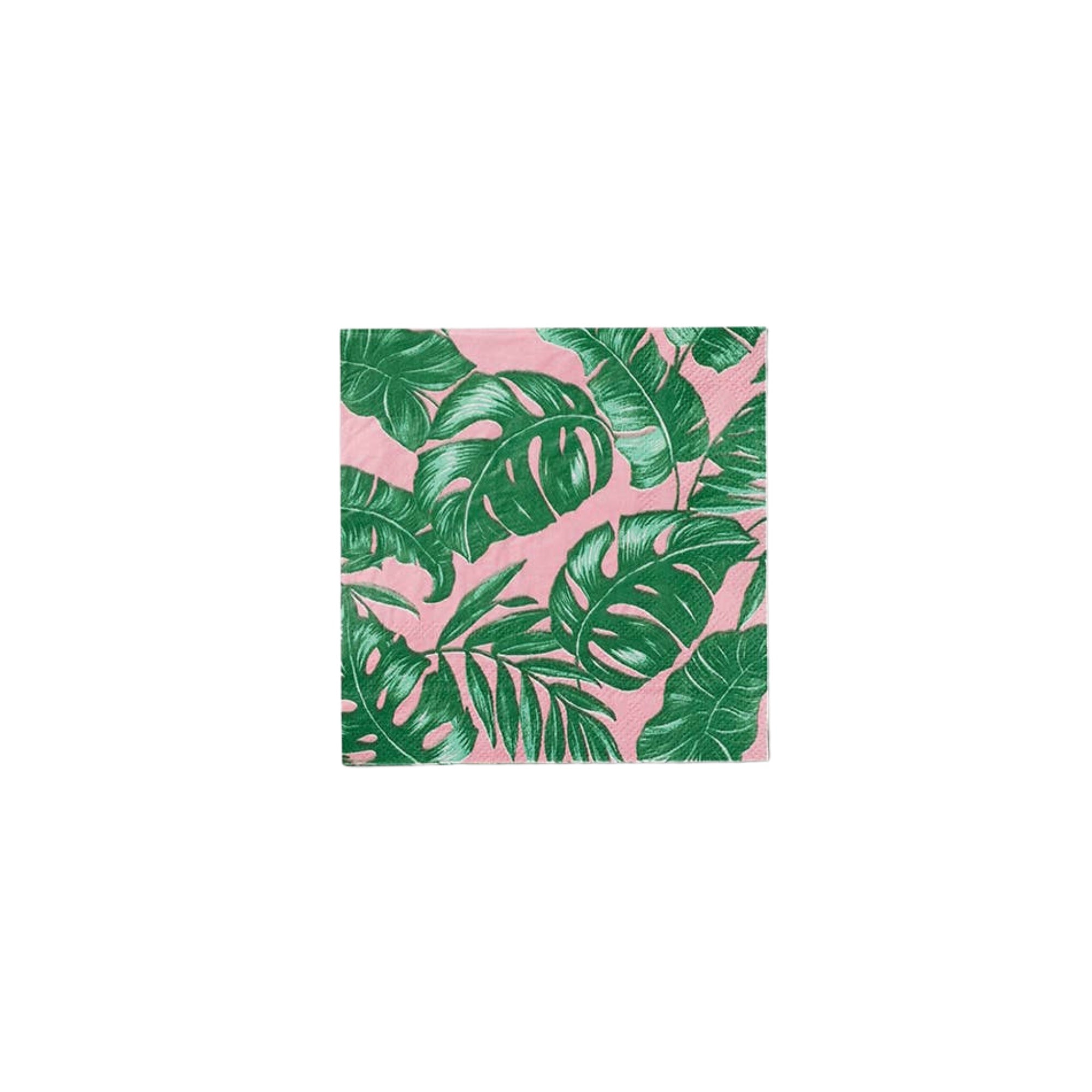 Coterie Palm Leaves Paper Cocktail Napkins - Little Birdies