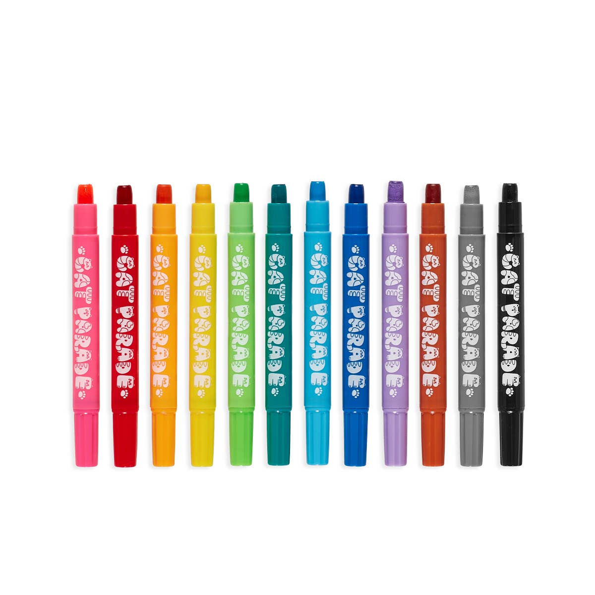 Ooly Cat Parade Gel Crayons - Set of 12 - Little Birdies