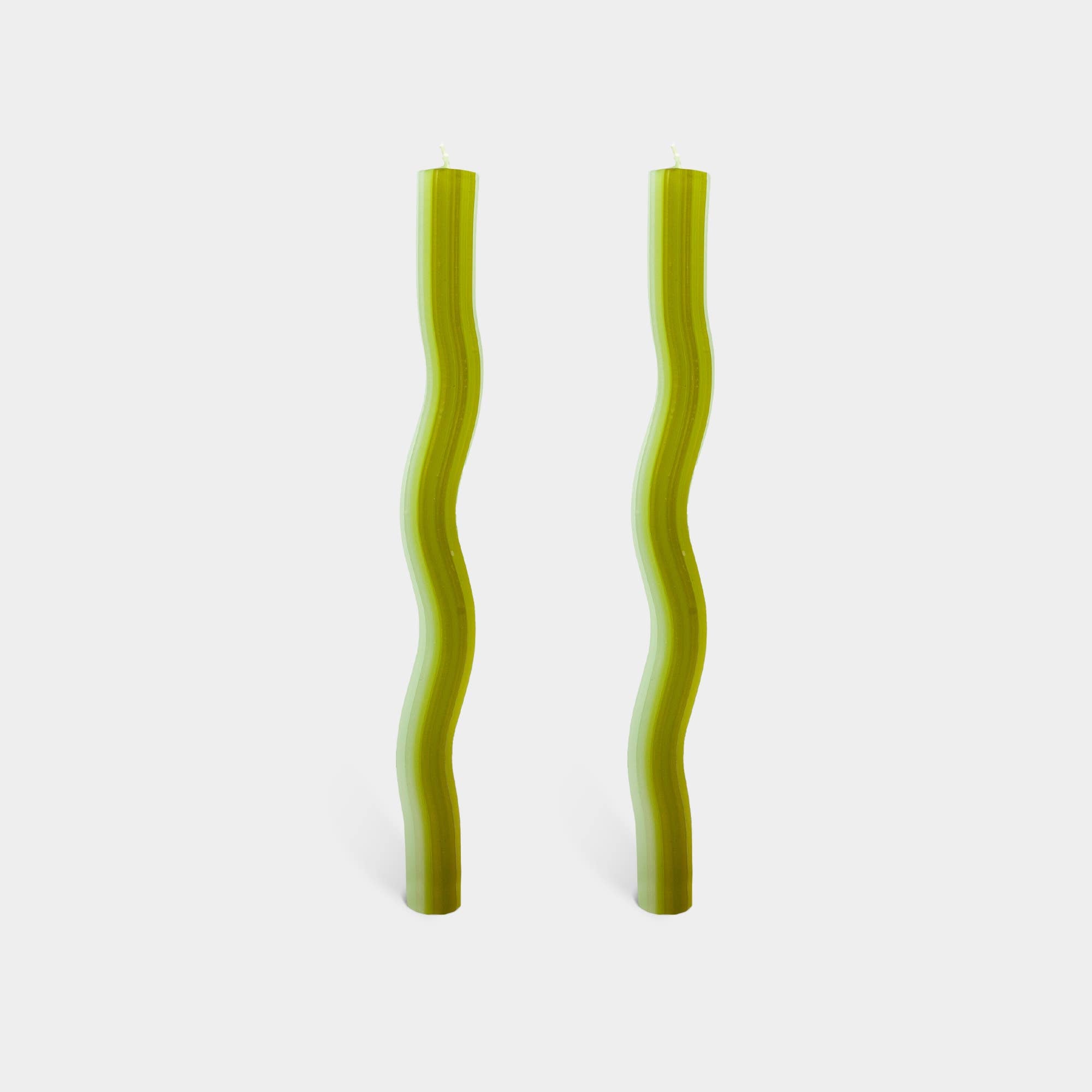 Wiggle Candles by Lex Pott - Green (2 pack)