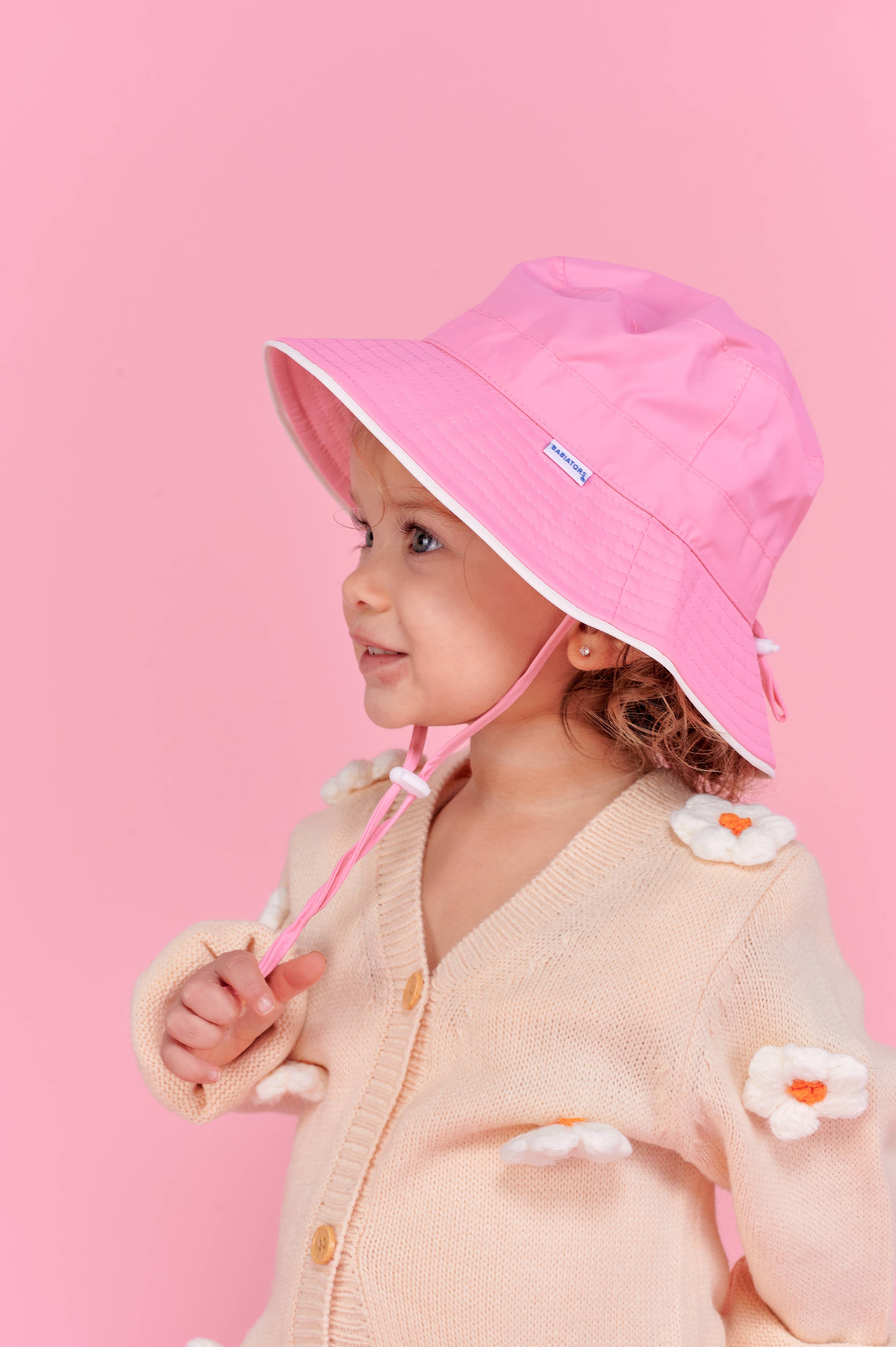 Babiators Sun Hat - Conch Shell Pink - Little Birdies
