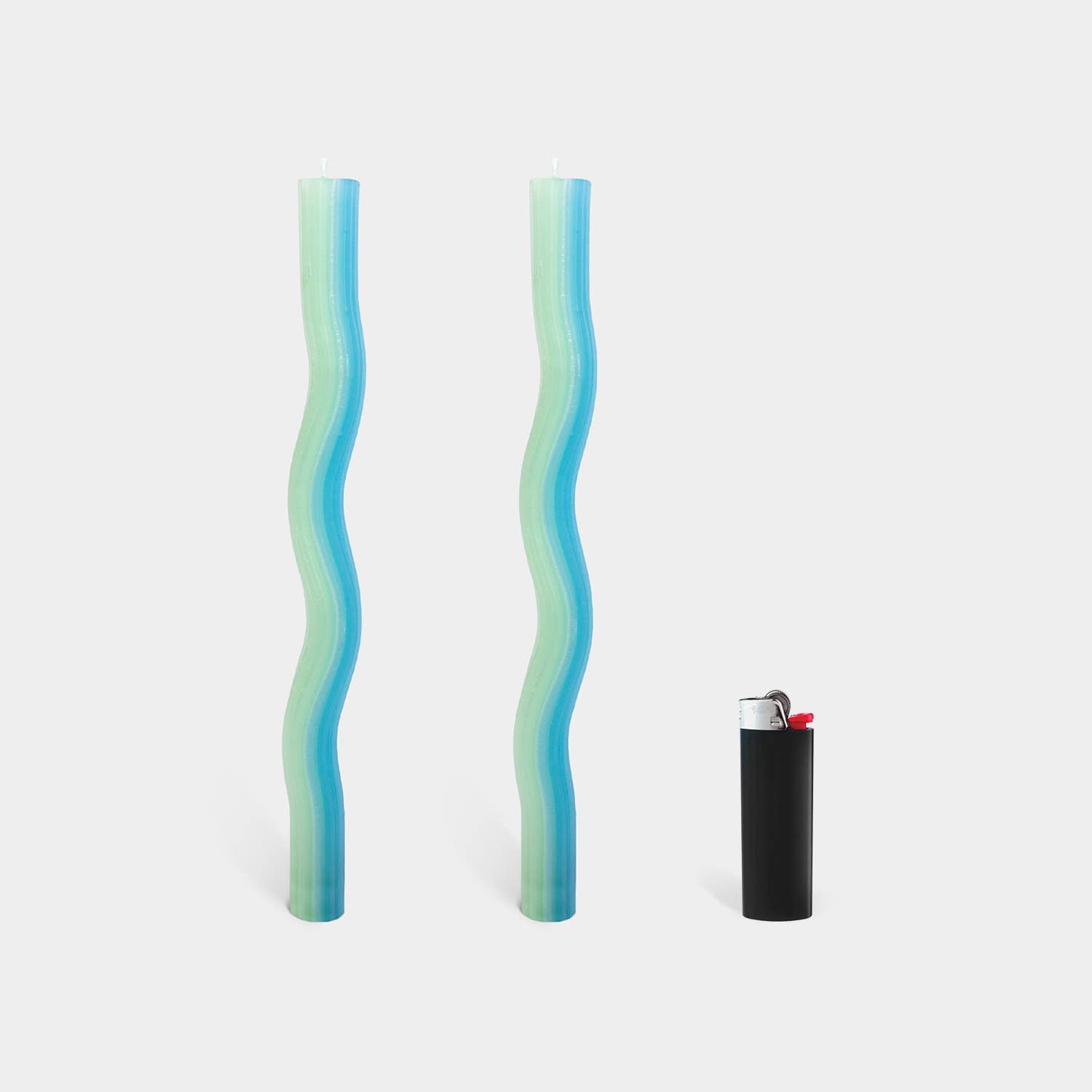 Wiggle Candles by Lex Pott - Mint (2 pack)