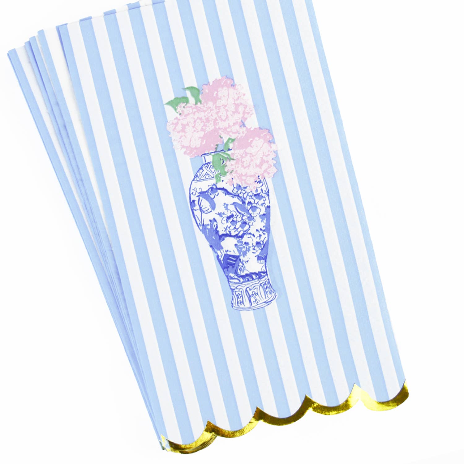 8 Oak Lane - Ginger Jar Floral Paper Guest Towel Packs - Little Birdies
