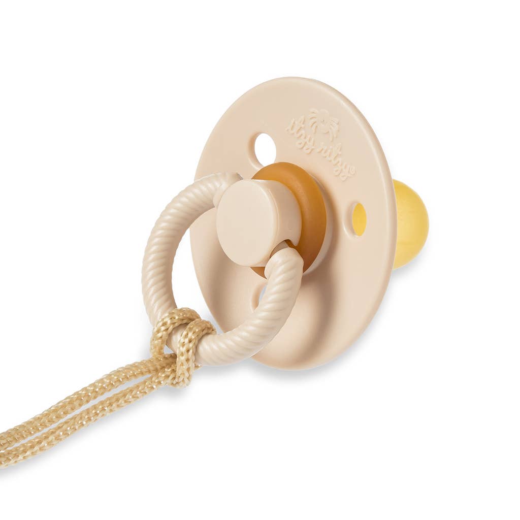 Teddy Bear Bitzy Pal Natural Rubber Pacifier & Plush