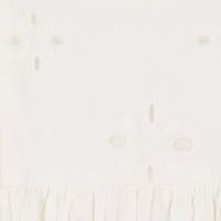 Sophie Girl's Tassel Dress White Eyelet