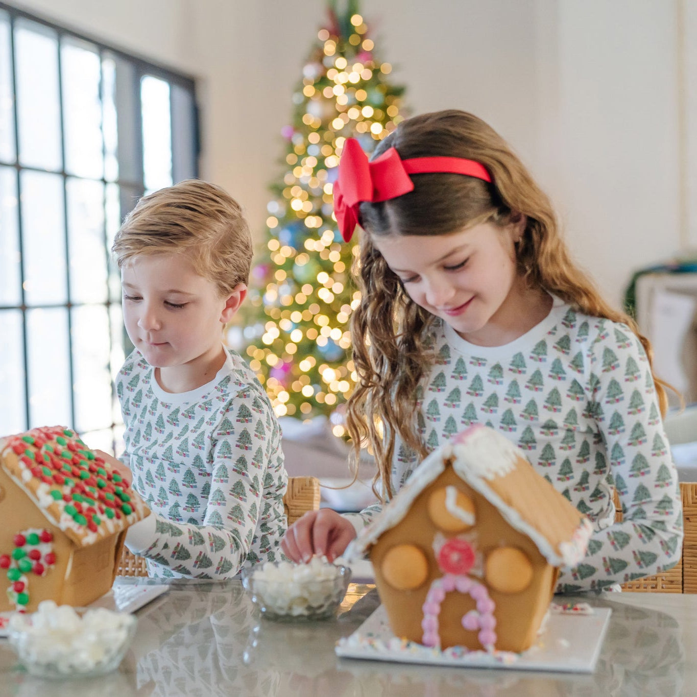 Grayson Pajama Pant Set Under the Christmas Tree