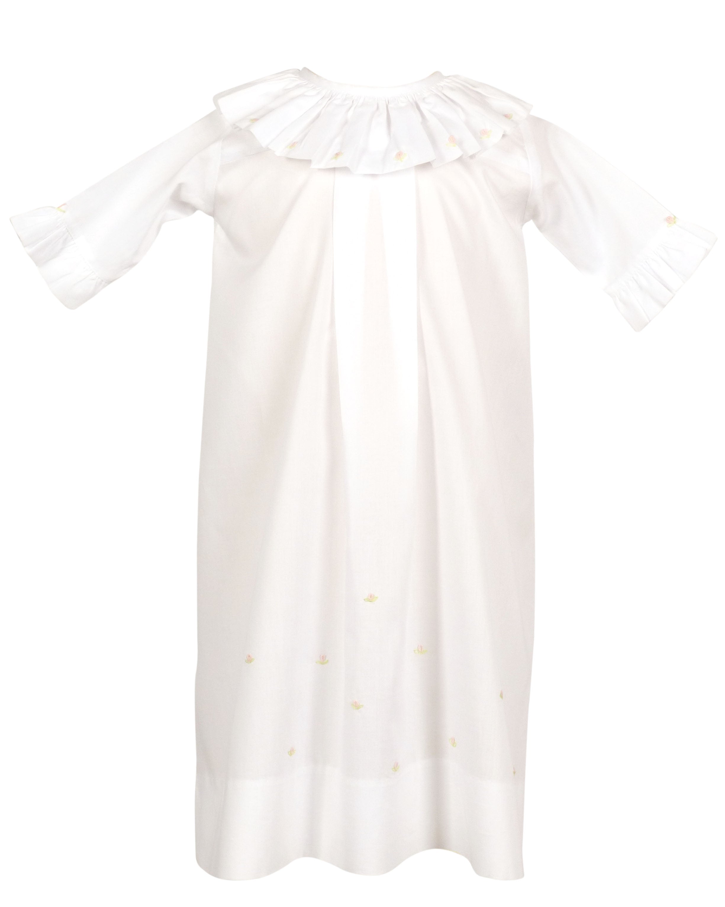 Ava Daygown & Diaper Cover - White