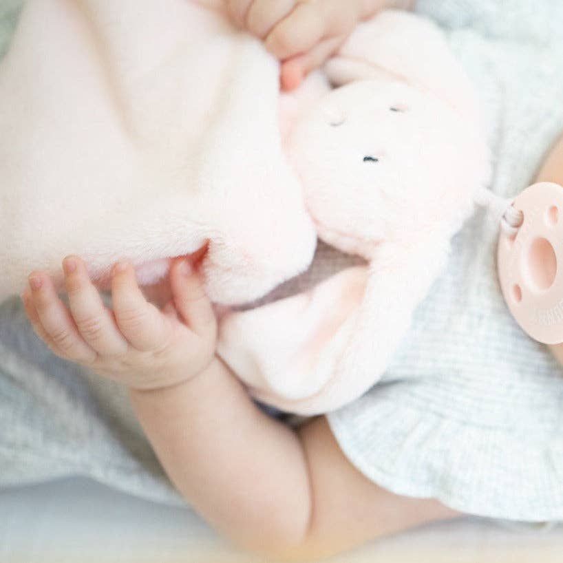 Bella Tunno Pacifier Buddy Betty the Bunny pink