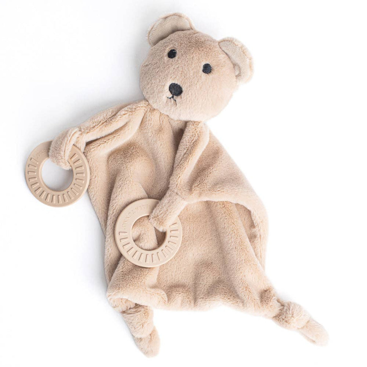 Bella Tunno Teether Buddy Bernie the Bear Teddy Bear Lovie - Little Birdies Boutique children's store