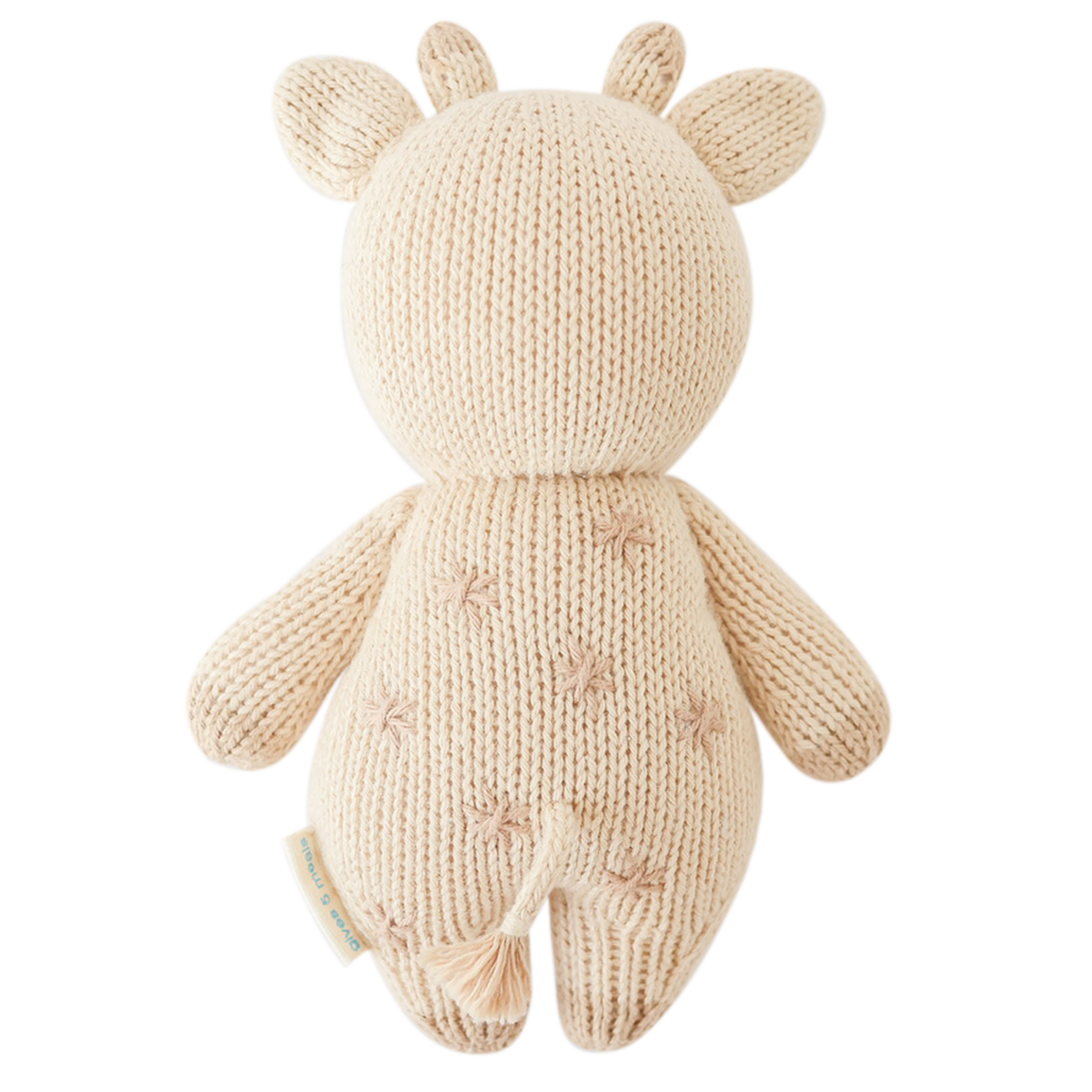 Cuddle + Kind Baby Giraffe back view- Little Birdies 