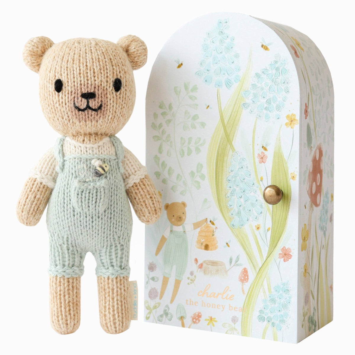 Cuddle + Kind Tiny Charlie, The Honey Bear - Little Birdies Children's Store