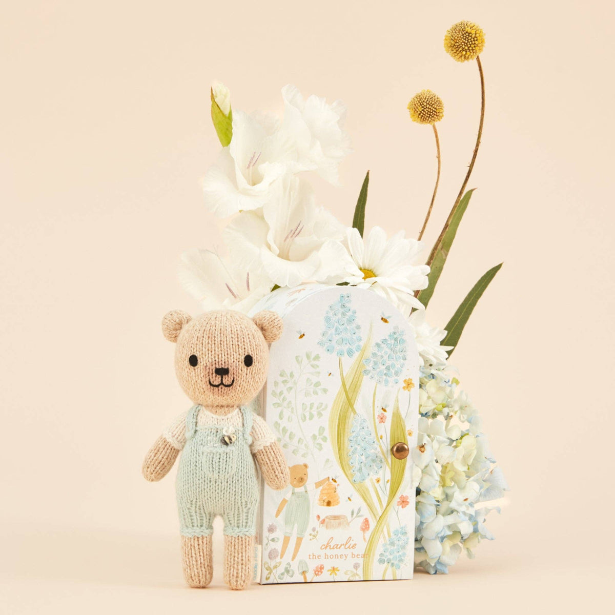 Cuddle + Kind Tiny Charlie, The Honey Bear - Little Birdies Children's Store