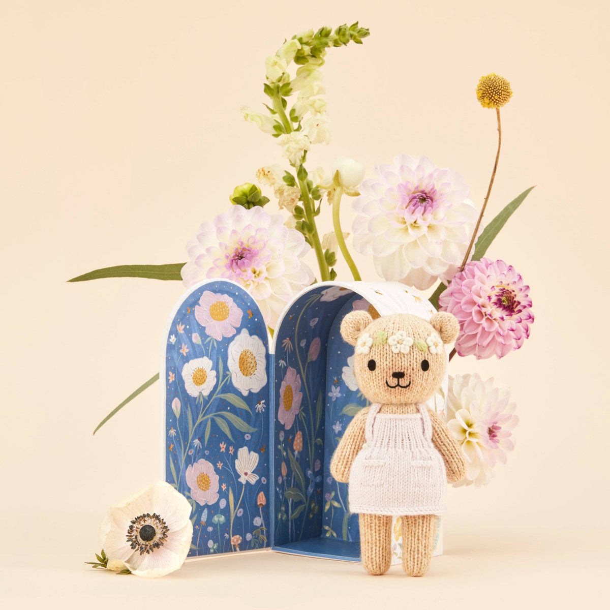 Cuddle + Kind Tiny Olivia- The Honey Bear Stuffed Animal - Little Birdies Boutique children's store
