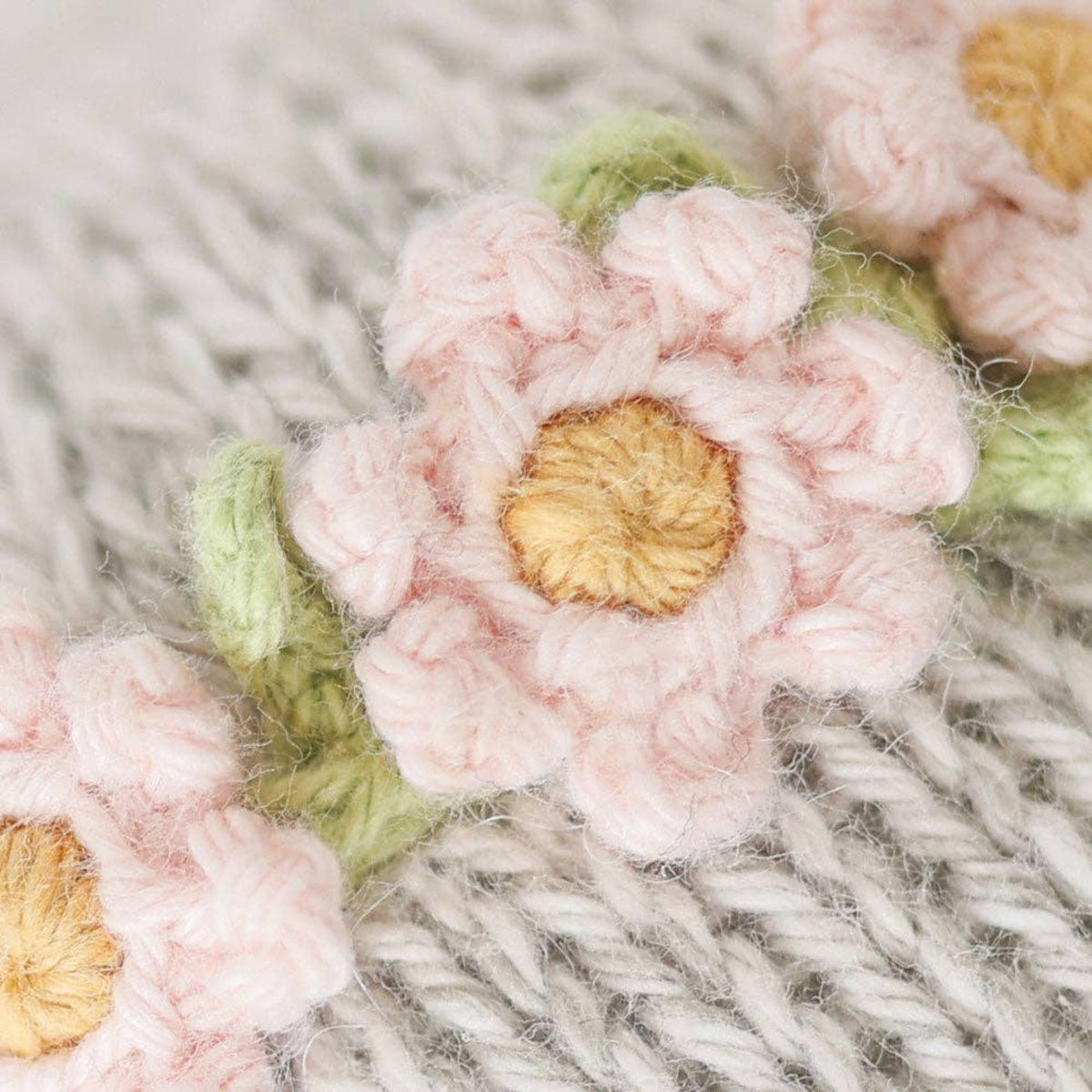 Cuddle + Kind knit baby elephant stuffed animal with flower crown Baby Elephant (blush floral) - Little Birdies Boutique Gift bundles