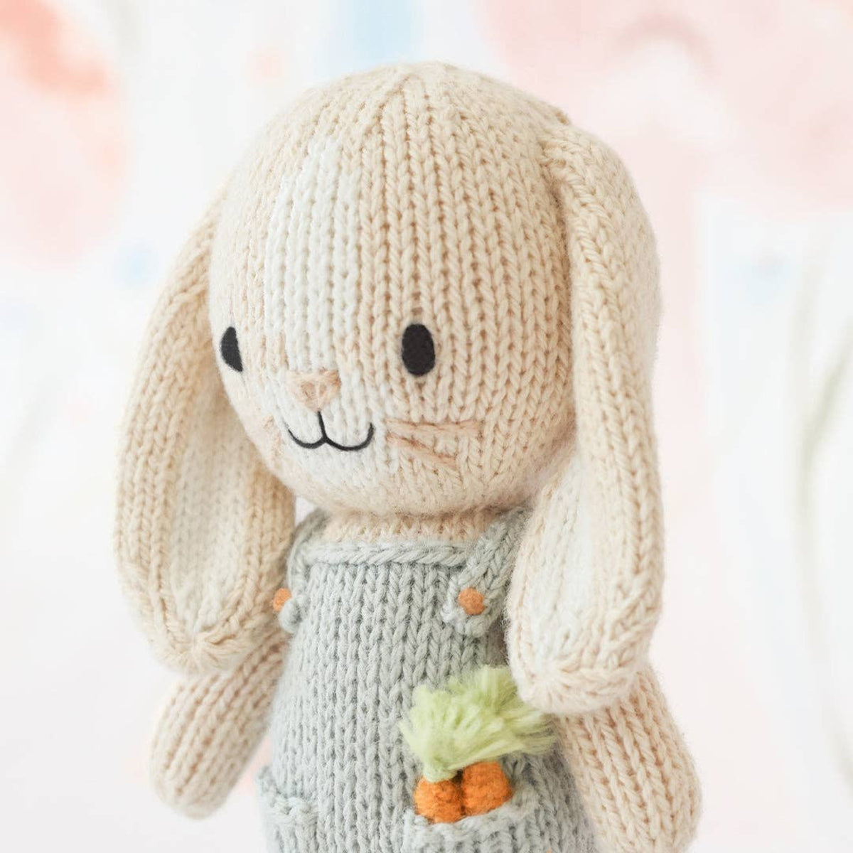 Cuddle + Kind knit bunny doll Tiny Henry the Bunny - Little Birdies Boutique Easy Baby gifting 