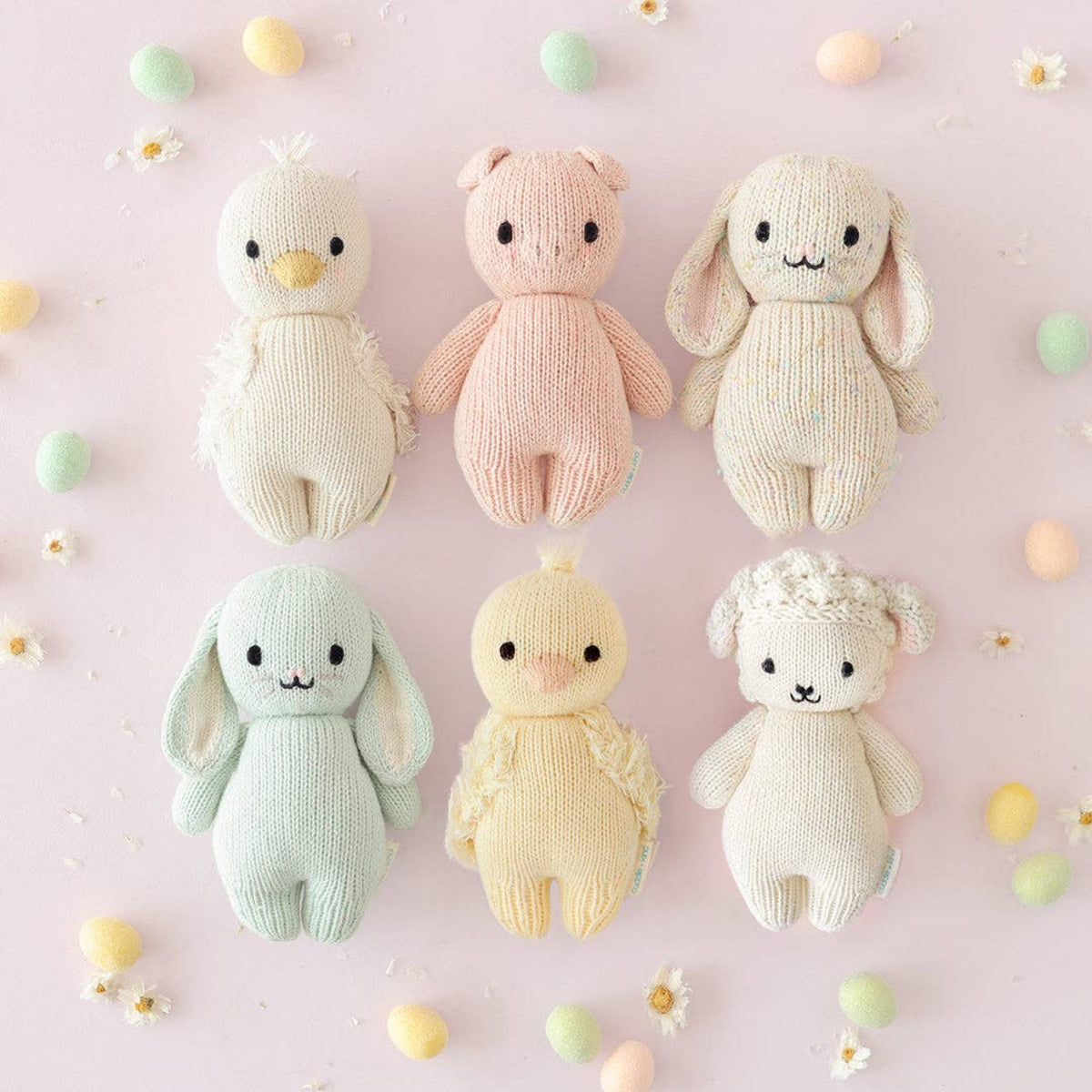 Cuddle + Kind knit doll baby stuffed animal Baby Gosling - Little Birdies Baby Gifts