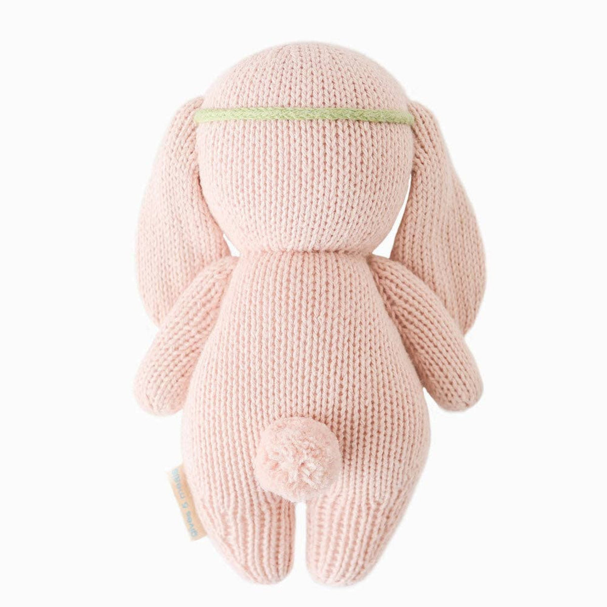Cuddle + Kind mini stuffed pink bunny with flower crown Baby Bunny- Rose with Ivory Floral Crown - Little Birdies Boutique gift sets