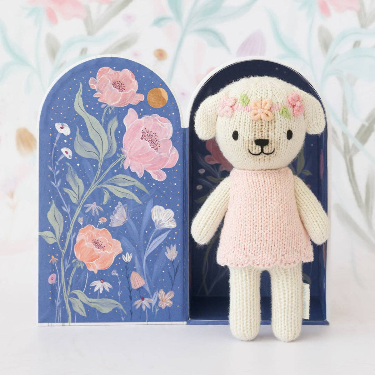 Cuddle + Kind plush Tiny Charlotte The Dog - Little Birdies children's store
