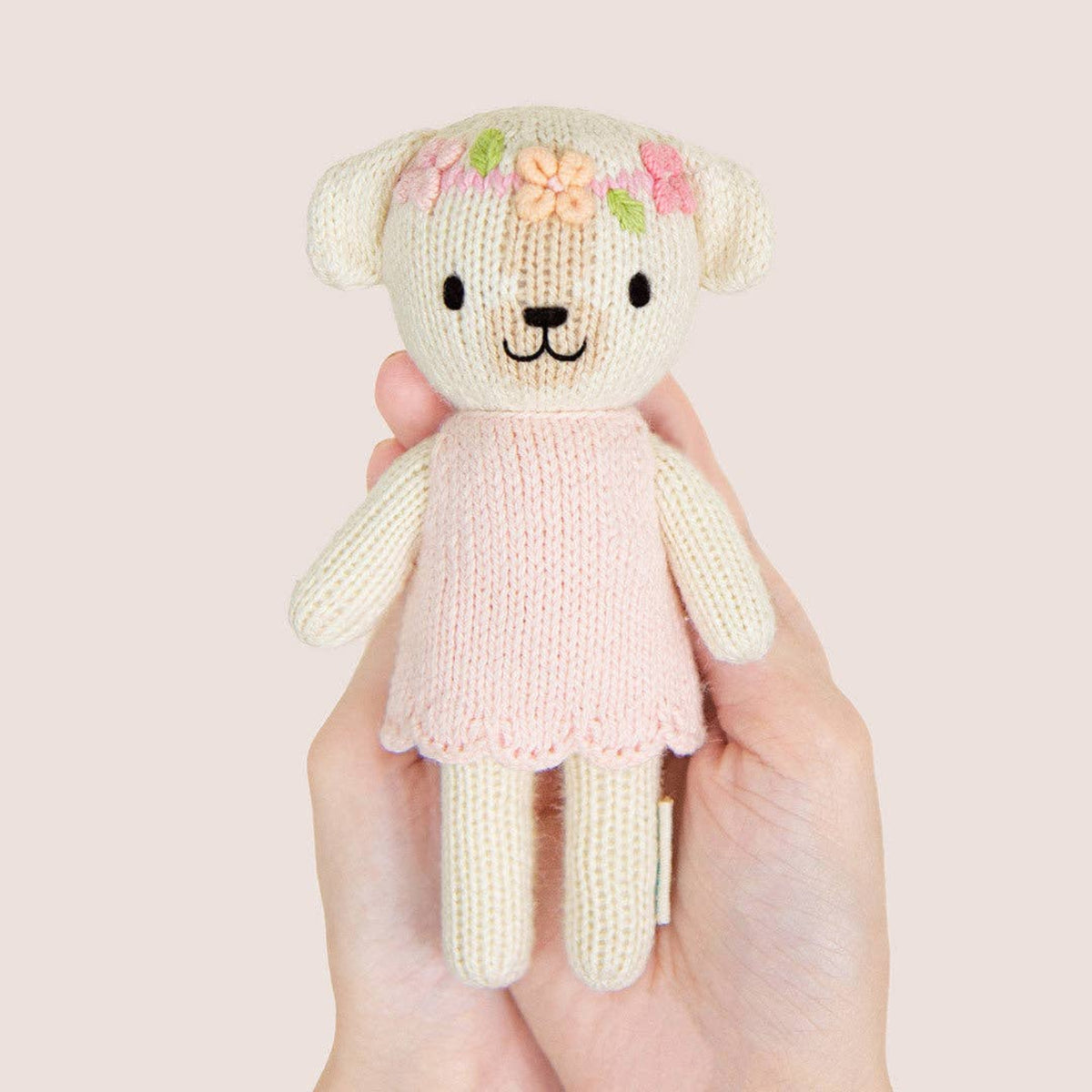 Cuddle + Kind plush Tiny Charlotte The Dog - Little Birdies children's store