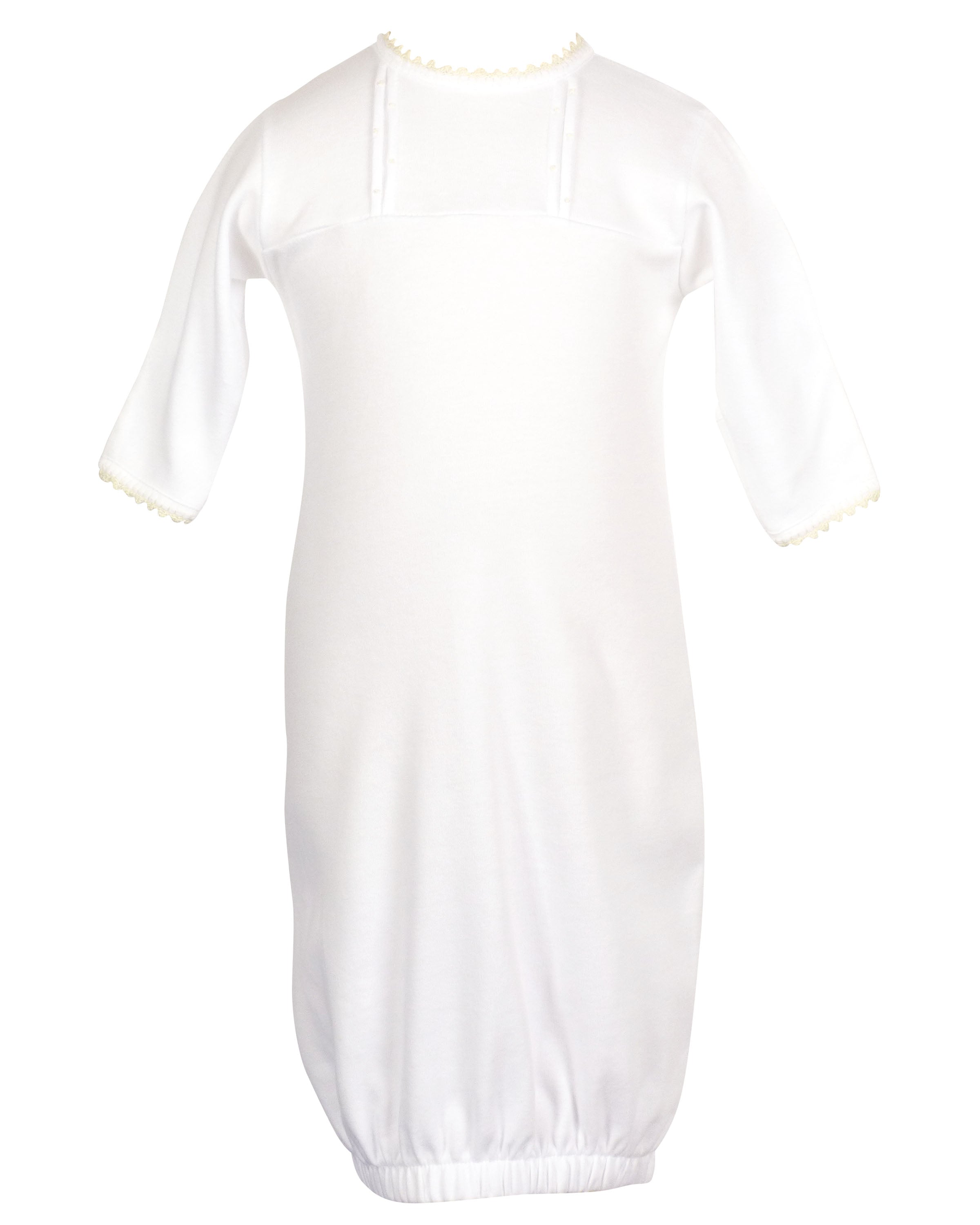 Ellis Daygown - Egyptian Cotton Knit - Cream