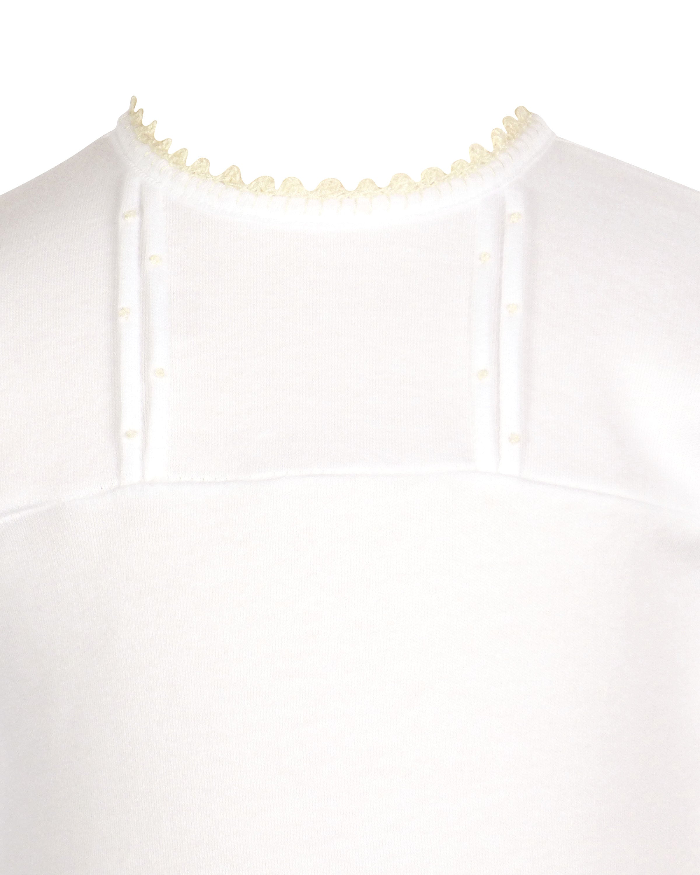 Ellis Daygown - Egyptian Cotton Knit - Cream