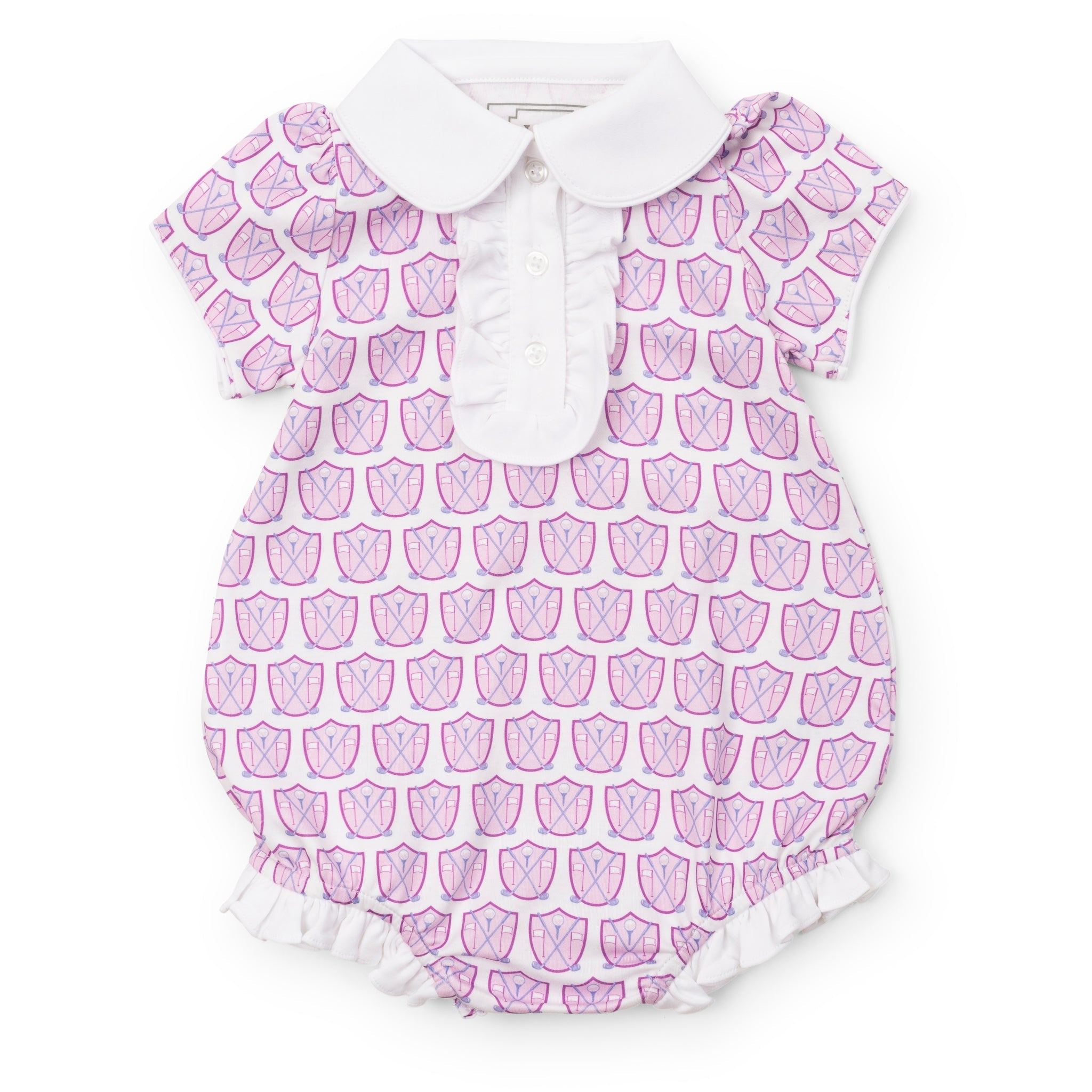 Gabby Girls' Bubble Golf Crest Pink