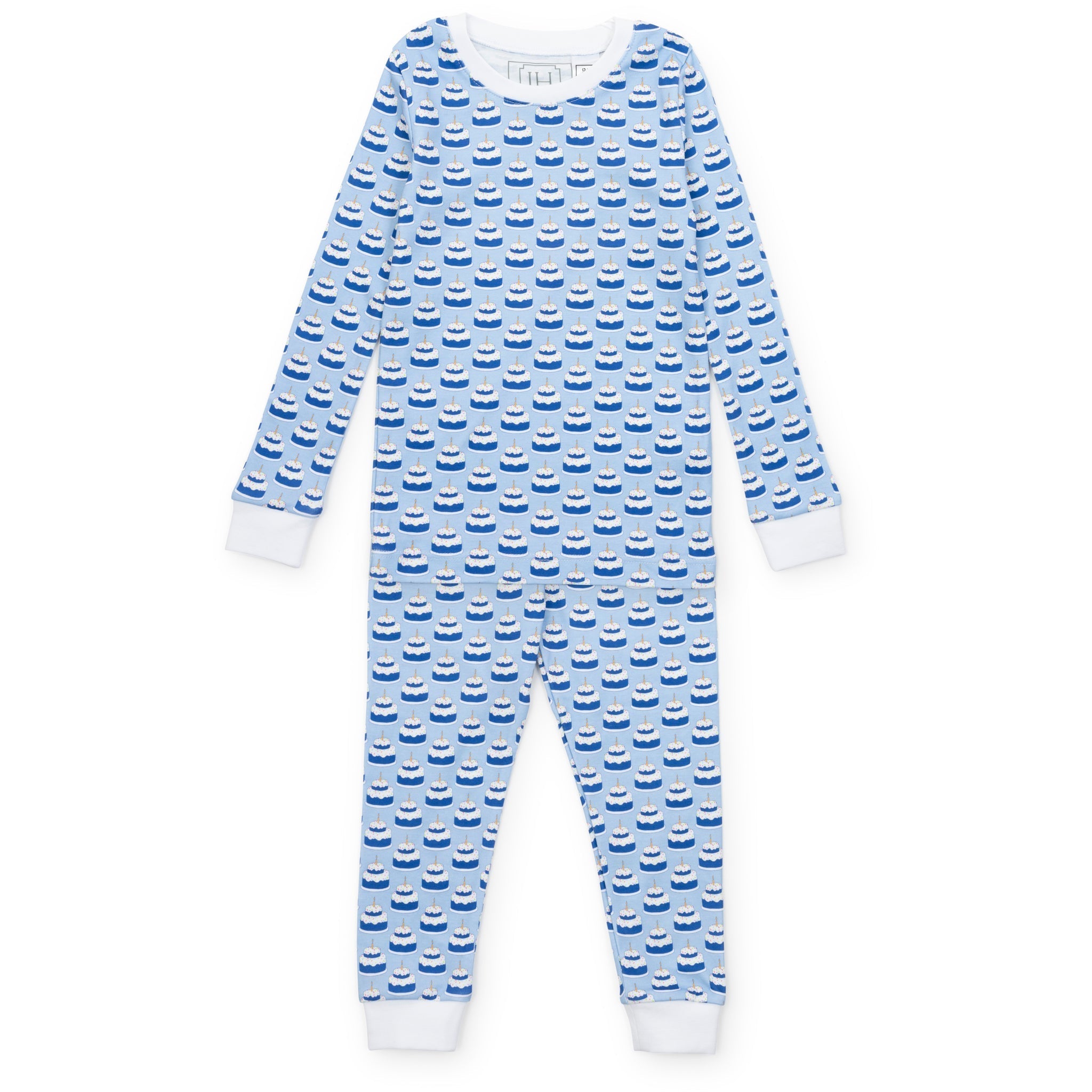 Grayson Boys' Pajama Pant Set Birthday Cake Blue