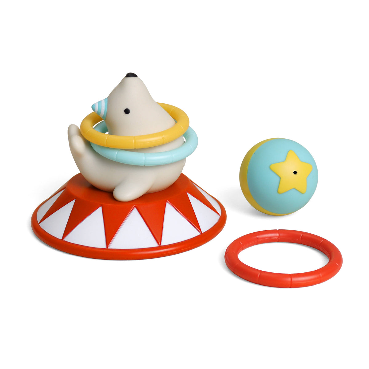 Itzy Ring Toss™ Circus - Bath & Water Toy -Little Birdies