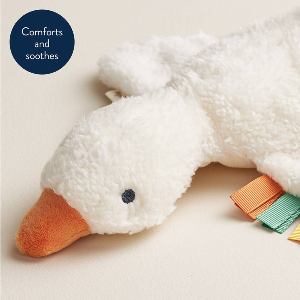 Itzy Ritzy Gracie The Goose Itzy Huggable™ Plush Lovie Baby Toy - Little Birdies Boutique Children's store