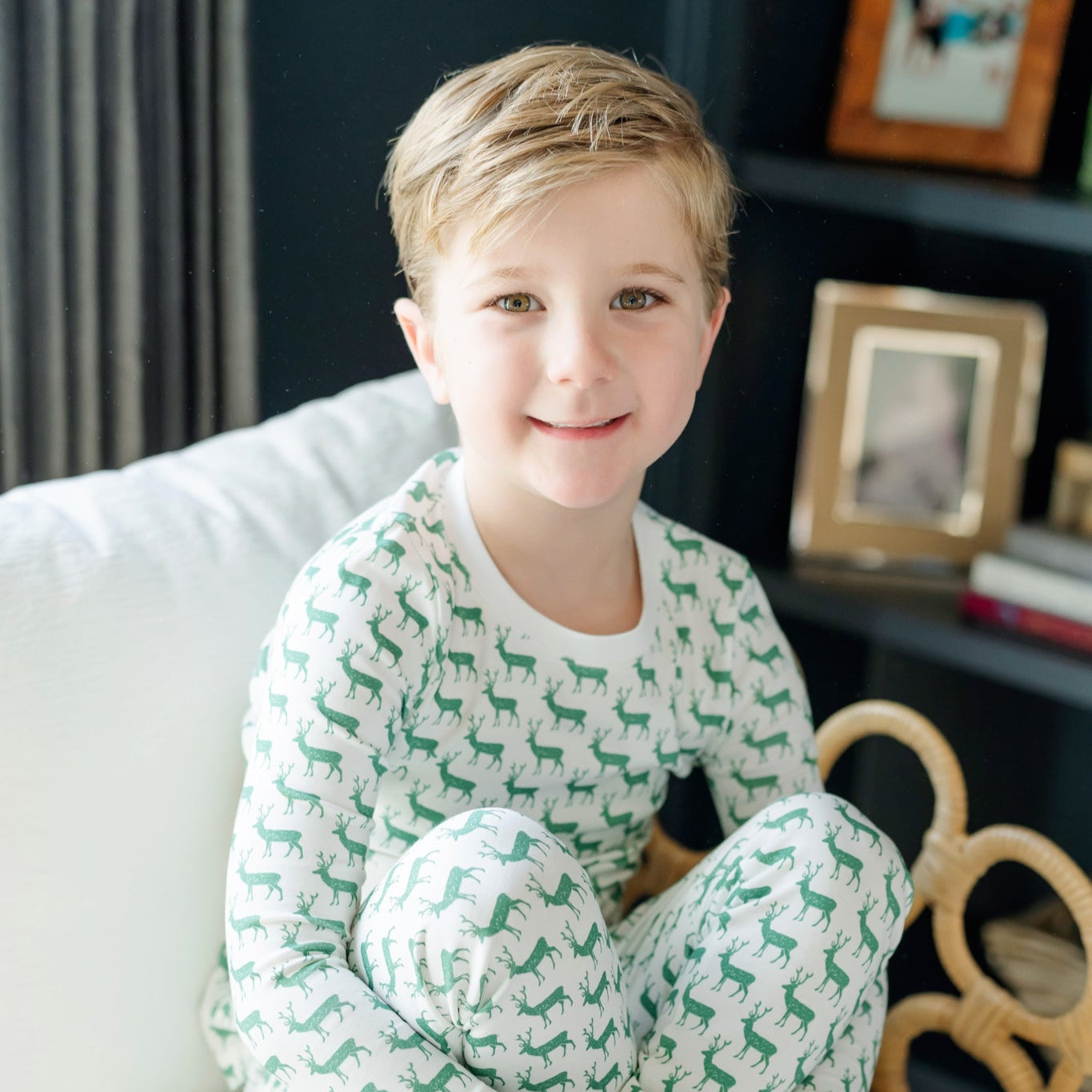 Grayson Boys' Pajama Pant Set Woodland Deer