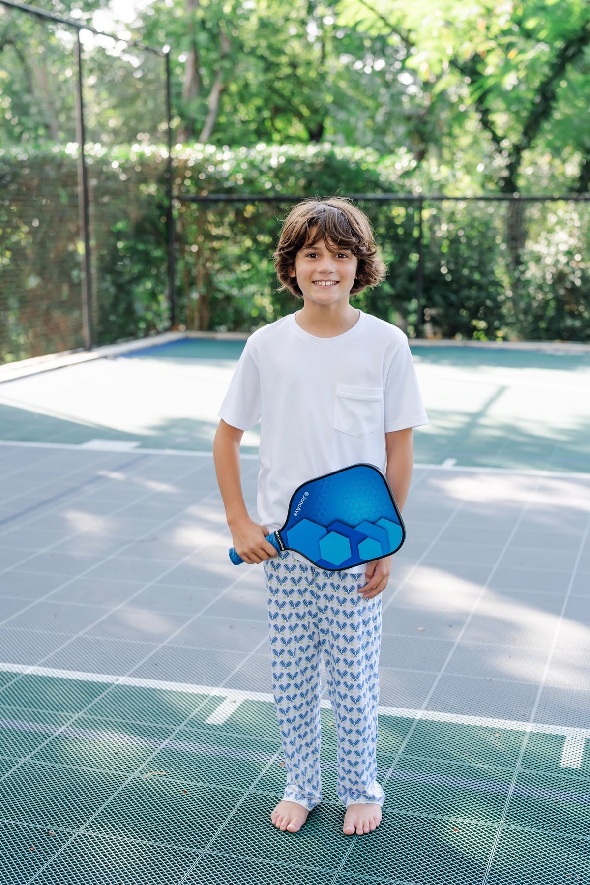 Beckett Boys' Hangout Pant Pickleball Blue