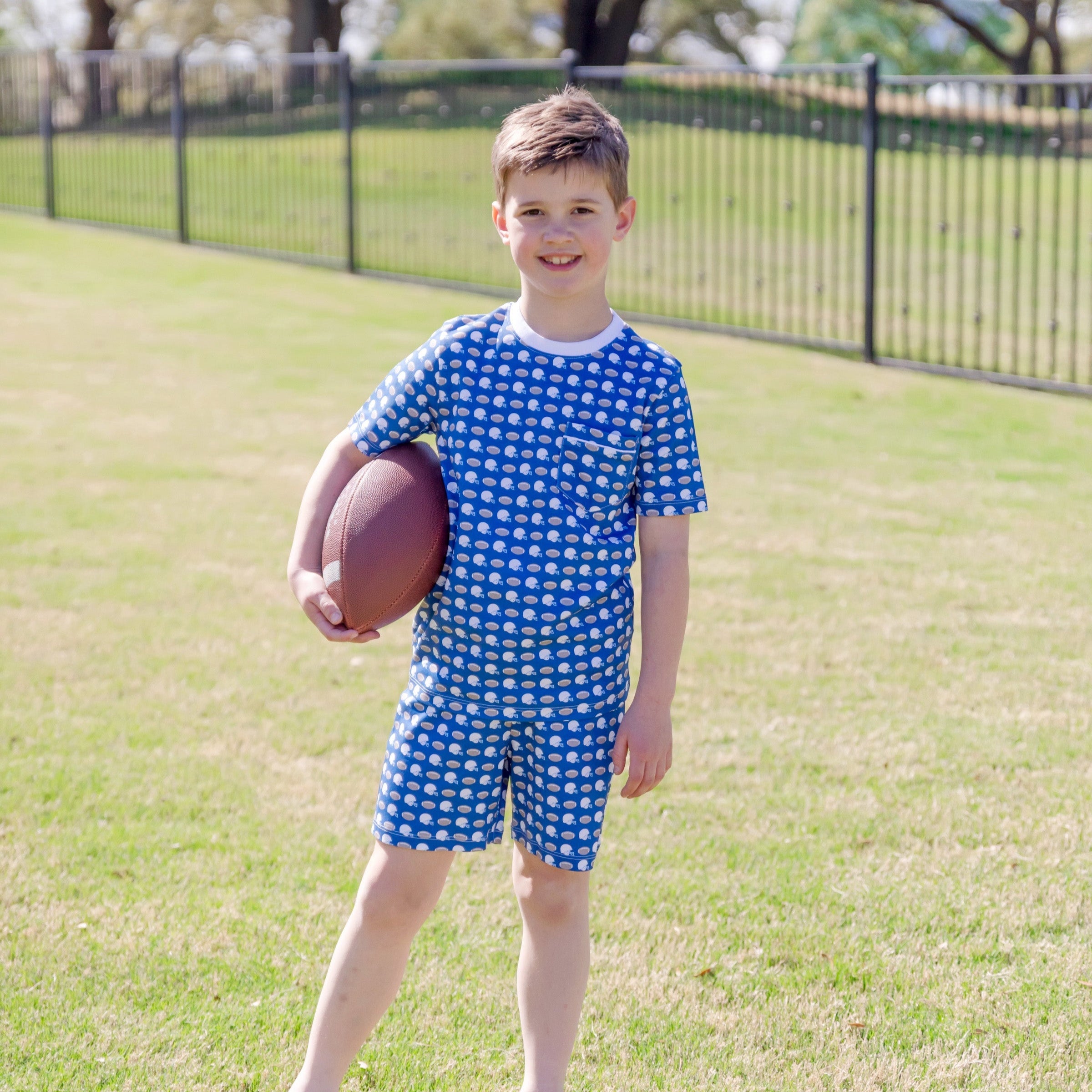 Charles Boys' Short Set First Down Football