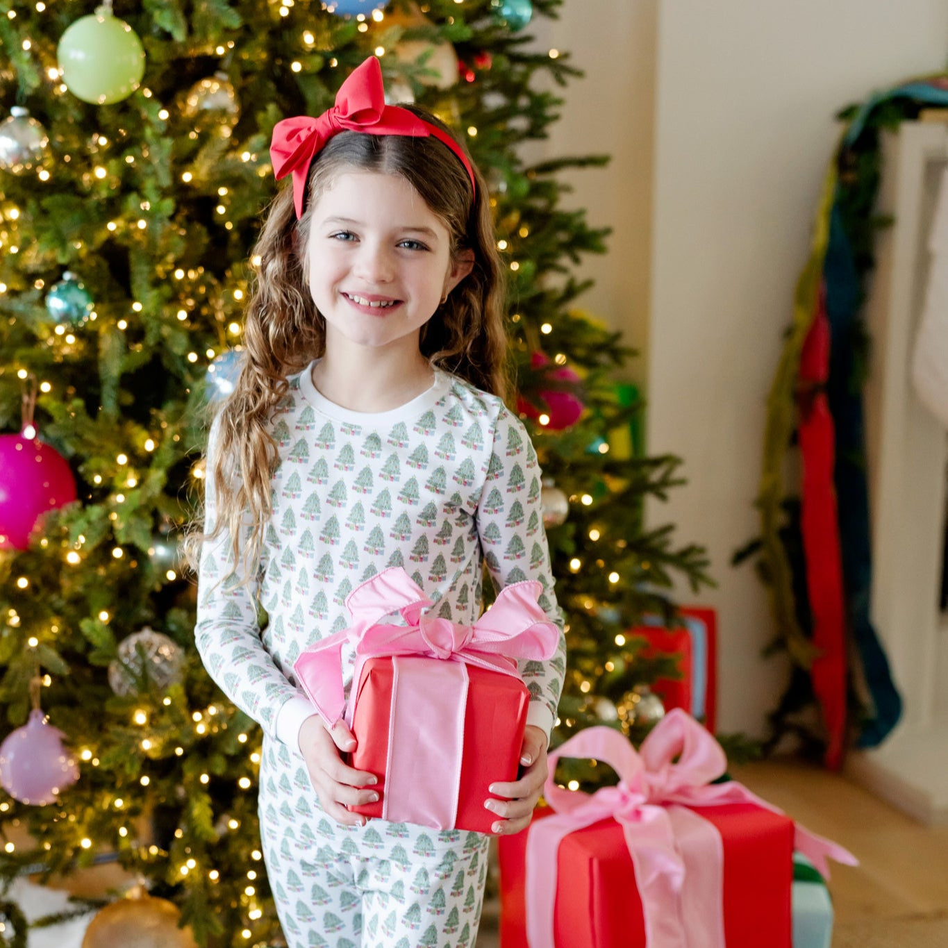 Grayson Pajama Pant Set Under the Christmas Tree