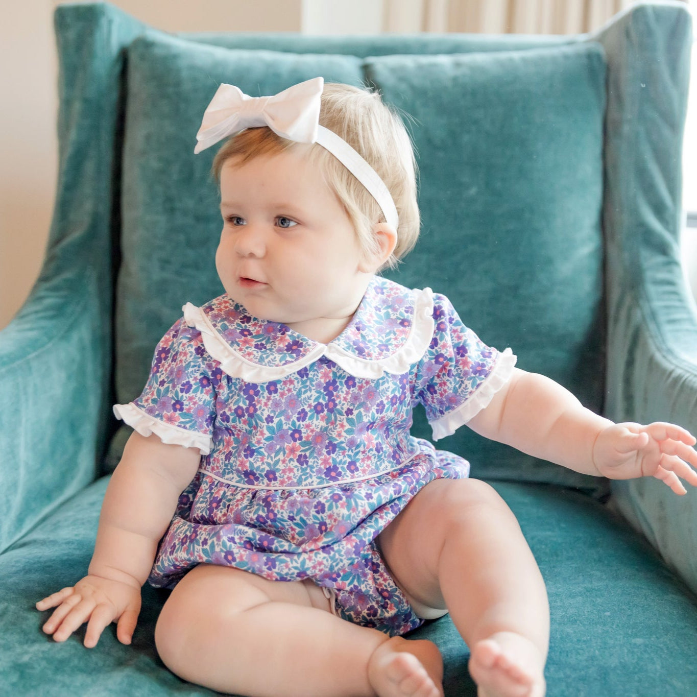 Council Girls' Bubble Blackberry Floral
