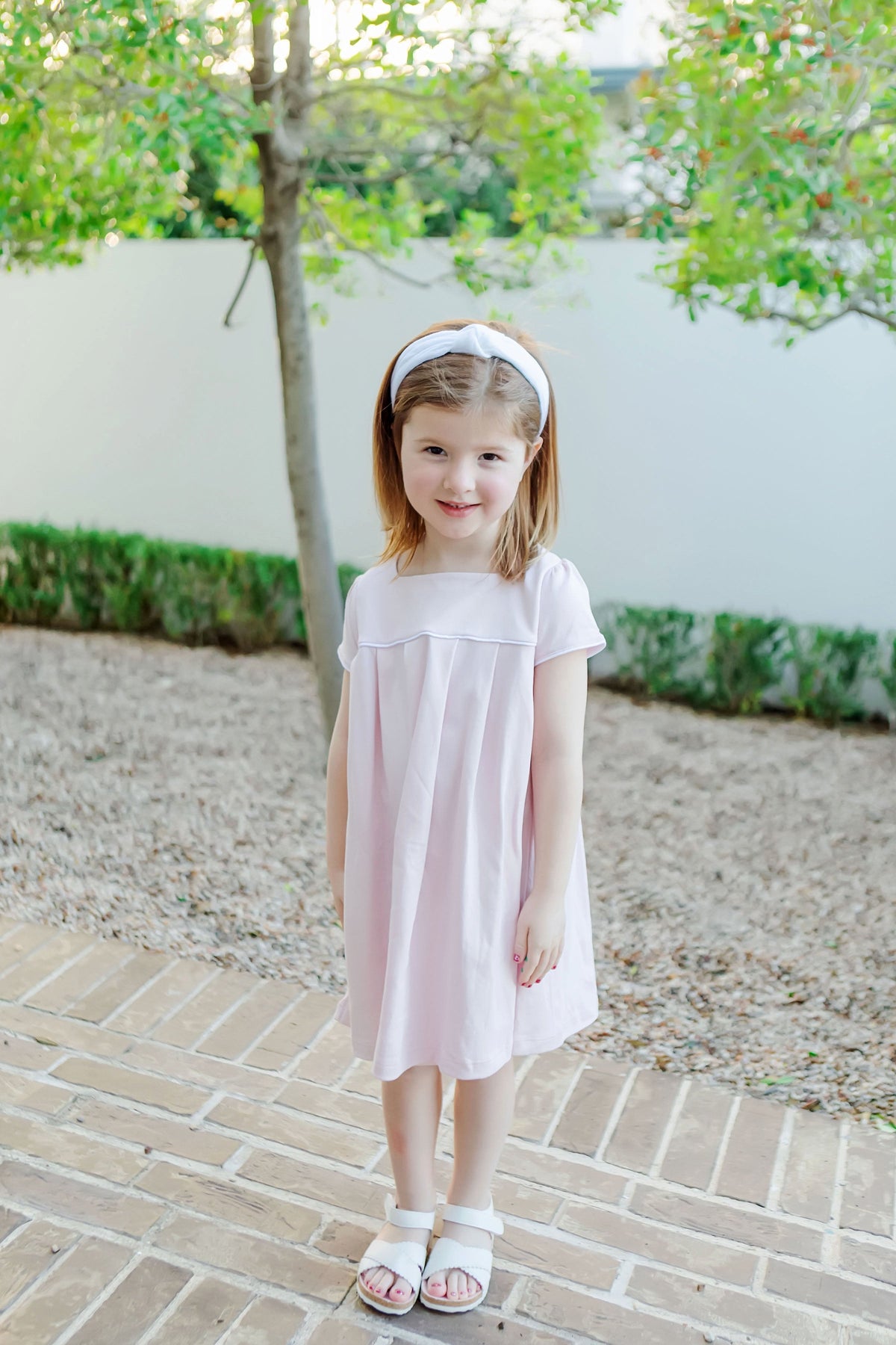 Lizzy Girls' Dress Light Pink