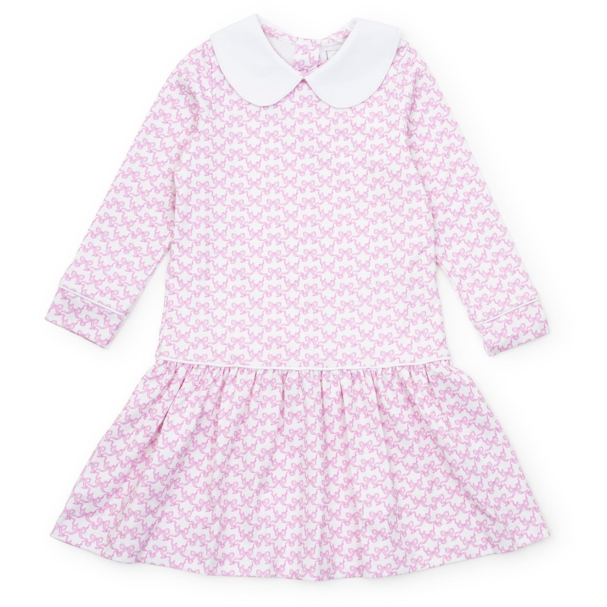 Lillian Girls' Dress Pretty Pink Bows