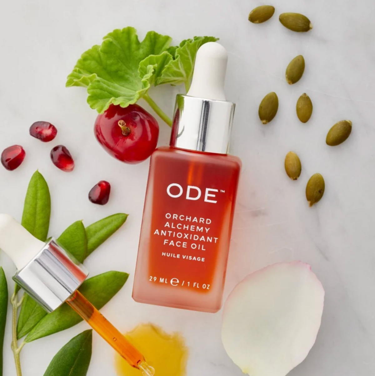 ODE Olive Oil Beauty Orchard Alchemy Antioxidant Face Oil