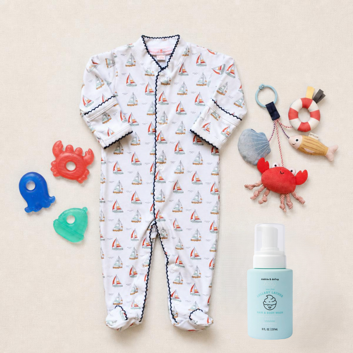 Little Birdies Nautical Boy Gift Set- Under $100