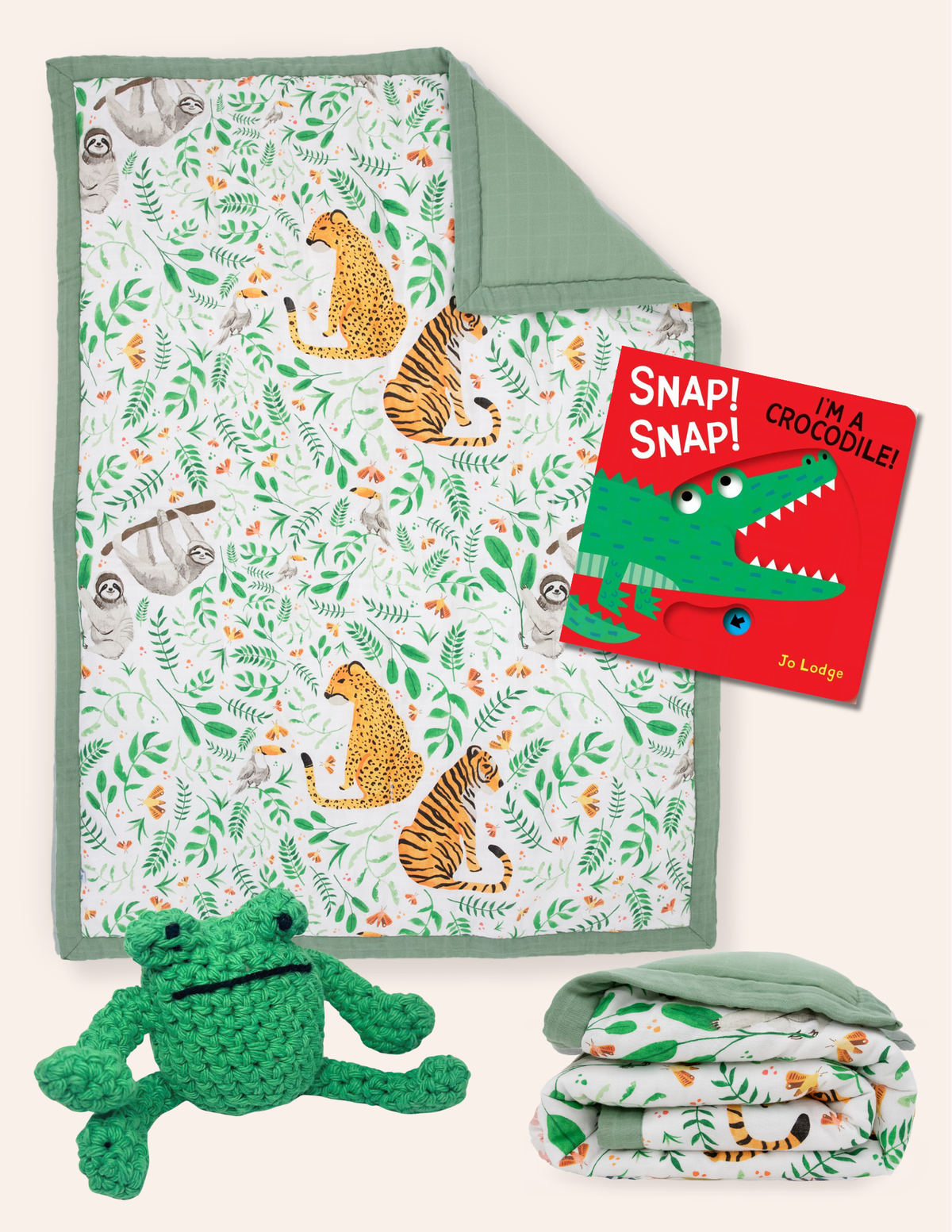 Little Birdies Wild Animals Gift Set