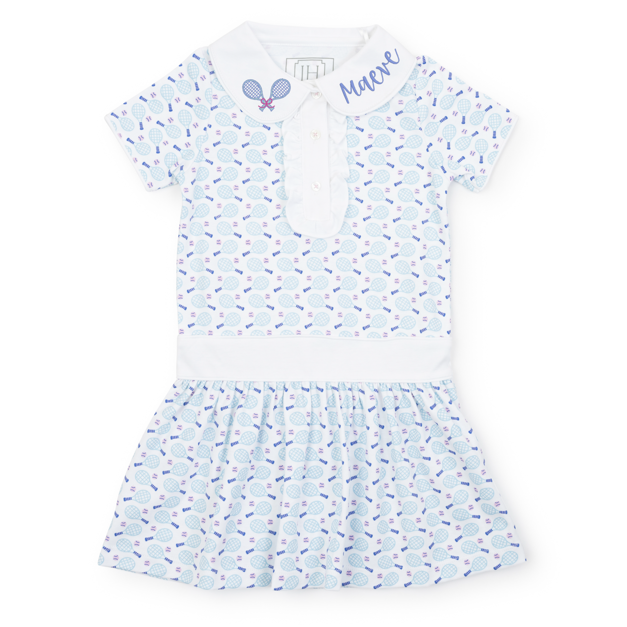 Sydney Girls' Dress Tennis Match Pink