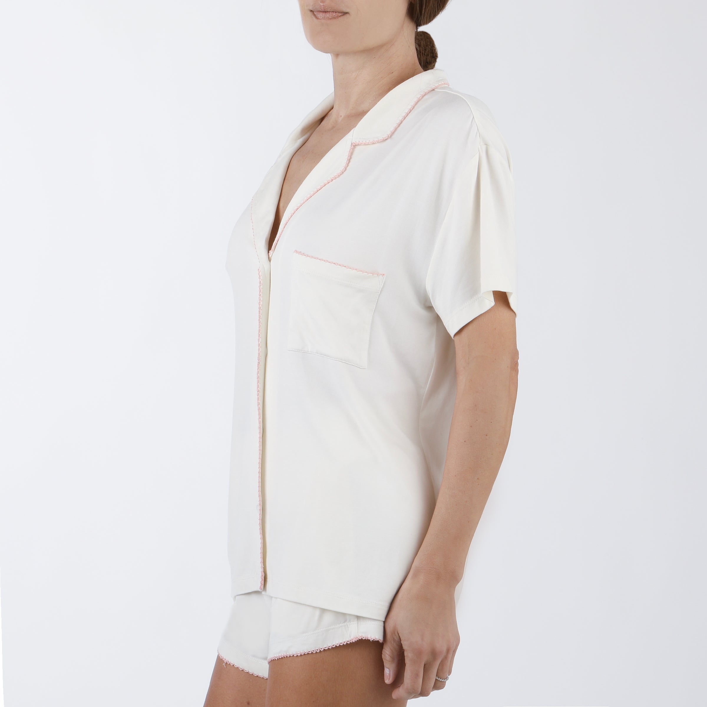 NORA MODAL KNIT SHORT PAJAMAS