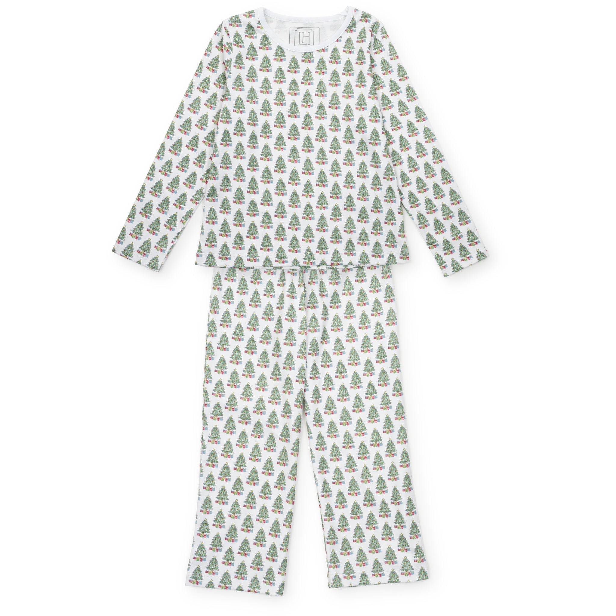 Millie Girls' Pant Set Under the Christmas Tree