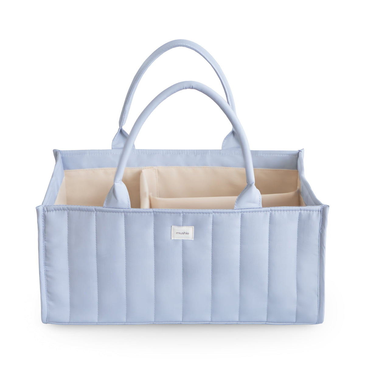 Mushie Diaper Caddy in many different prints - Little Birdies Gift Boutique