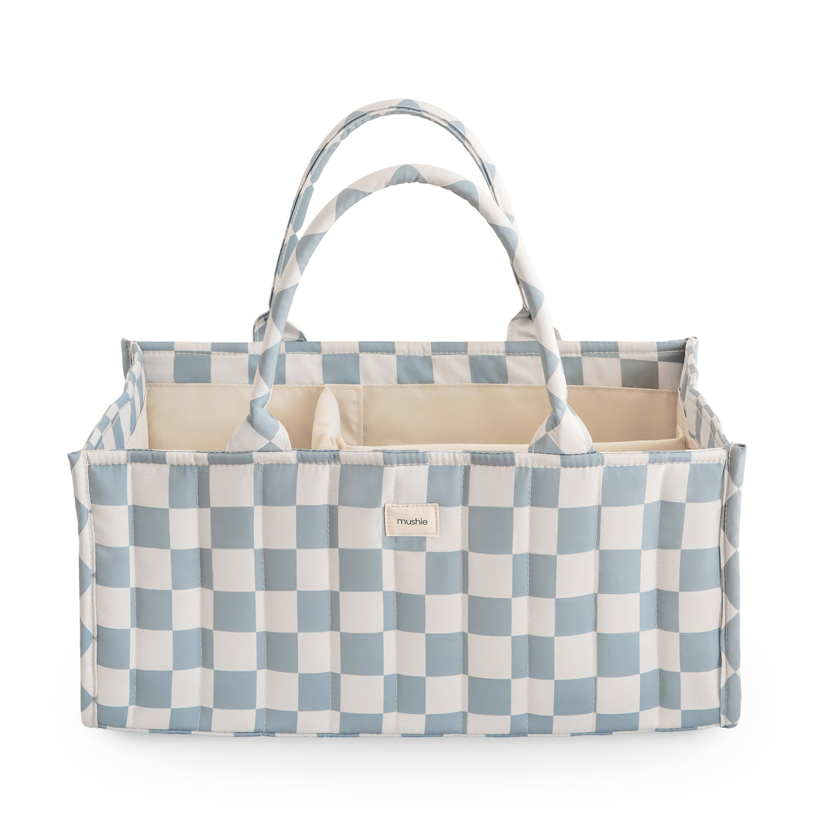 Mushie Diaper Caddy in many different prints - Little Birdies Gift Boutique