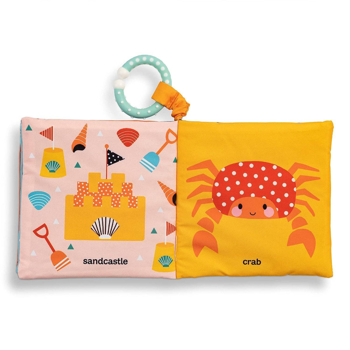 My Little Seaside Children's Cloth Book baby book - Little Birdies Boutique
