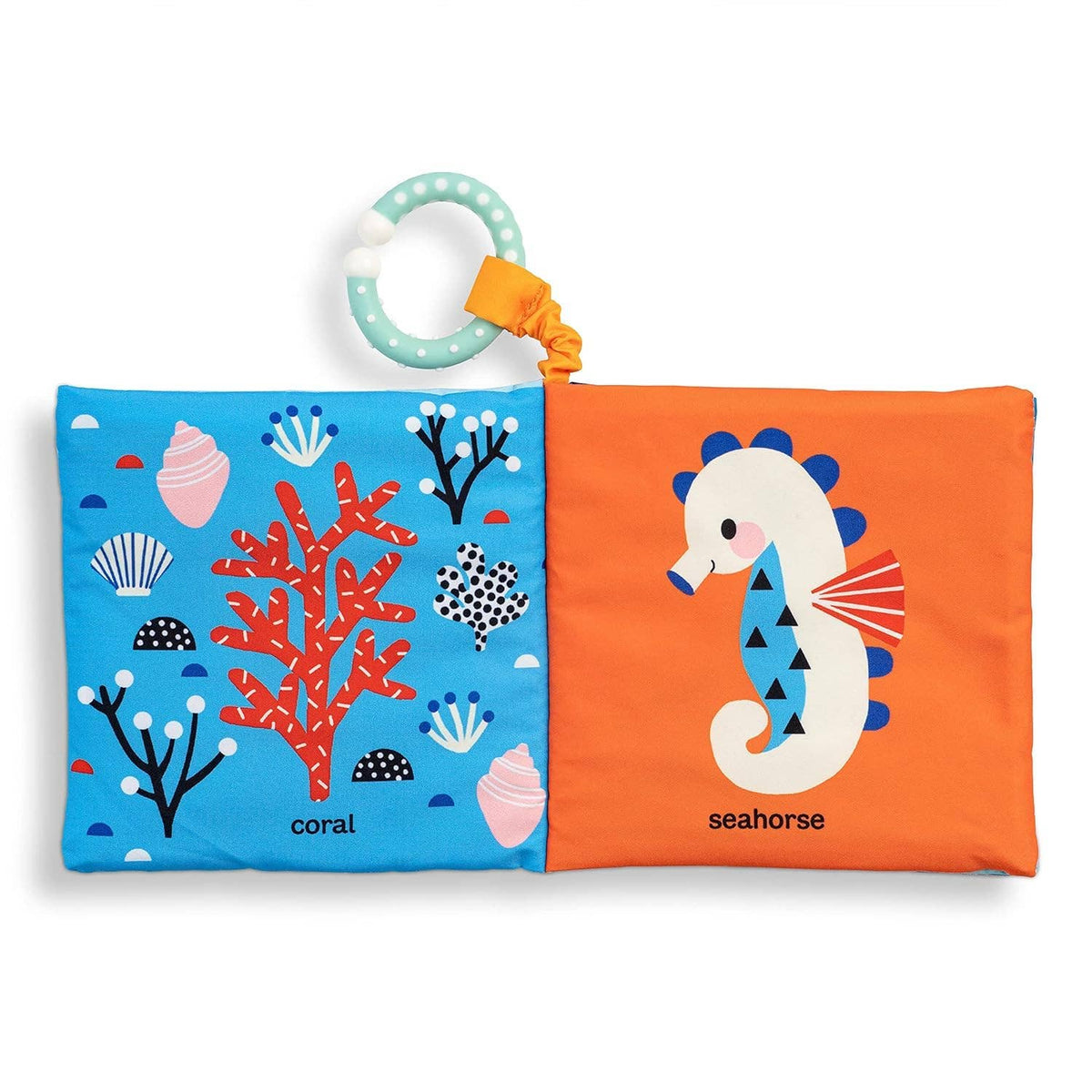 My Little Seaside Children's Cloth Book baby book - Little Birdies Boutique