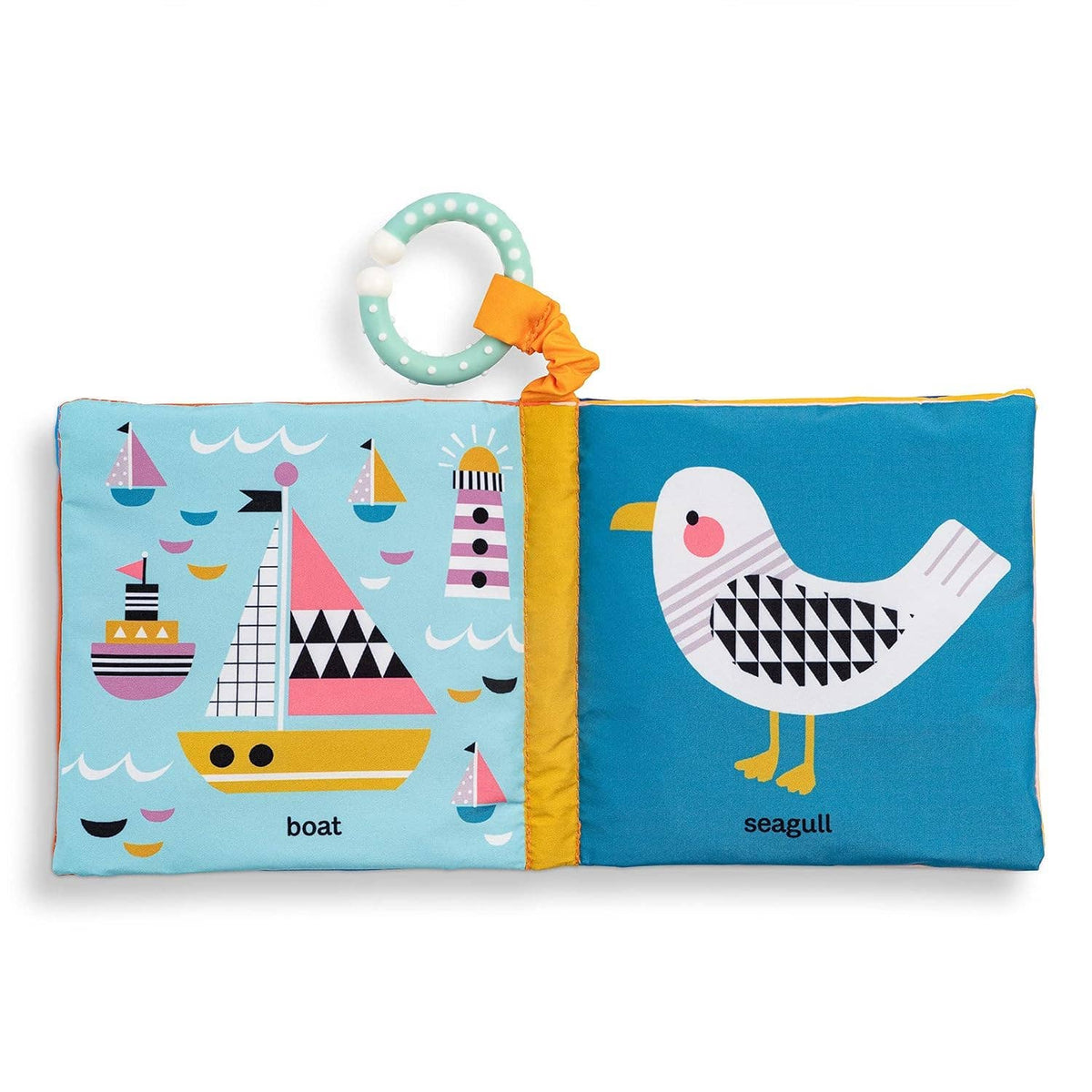 My Little Seaside Children's Cloth Book baby book - Little Birdies Boutique